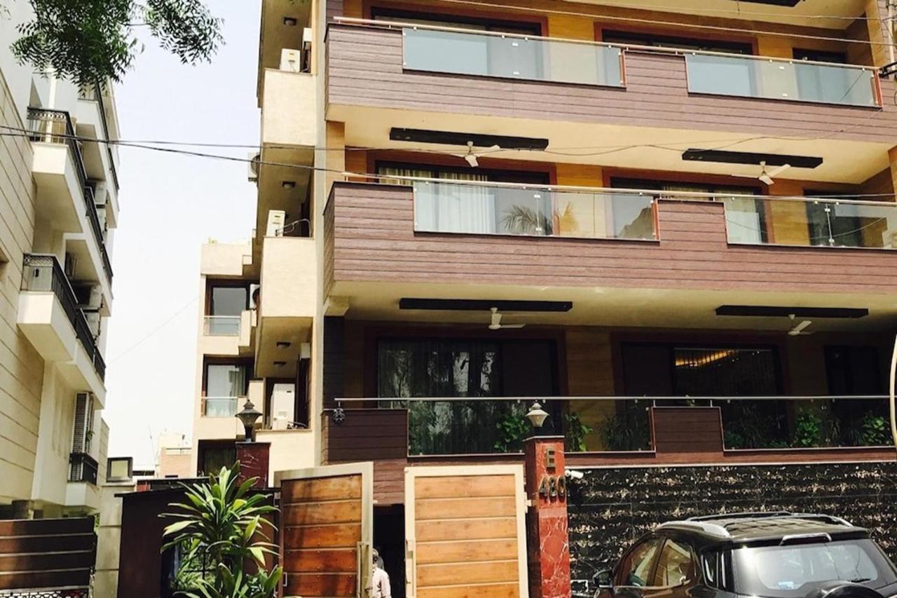 Greenleaf Apartment And Suites, Kalkaji Nuova Delhi Esterno foto